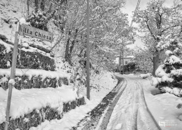 Aizurro, l'inverno e la neve